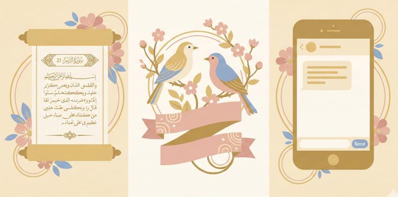 Bank Konten Undangan Digital Lengkap Mulai Dari Ayat Ar-Rum, Pantun, hingga Template Chat WhatsApp