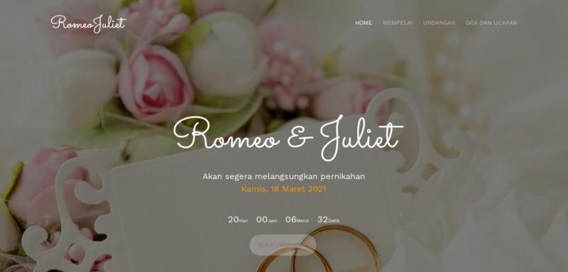 Kamu mau nikah saat pandemi ? Buat undangan pernikahan digital milikmu di sini, gratis! Mudah dan praktis.         