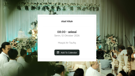 Sering Terlupakan? Inilah Pentingnya Fitur "Add to Calendar" di Undangan Digital Pernikahan Anda