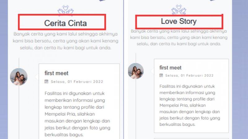 Sesuaikan Gaya Bahasa Undangan Webnikah Sesuai Keinginanmu