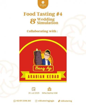Food Tasting #4 & Wedding Simulation