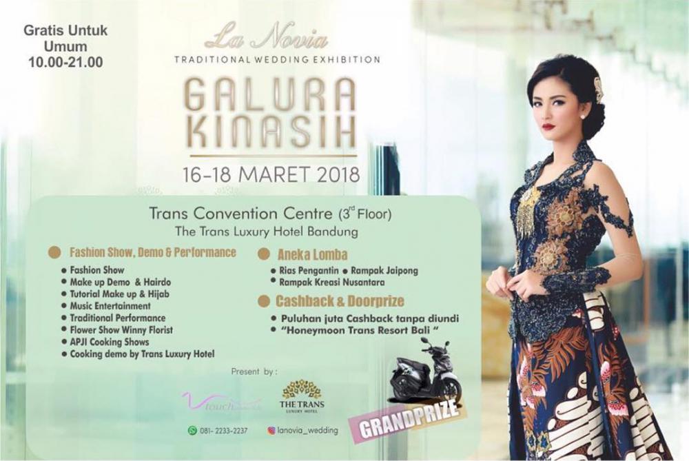 the Tenth  /  International Wedding Exhibition  & Galura Kinasih â€“ Traditional Wedding Exhibition
