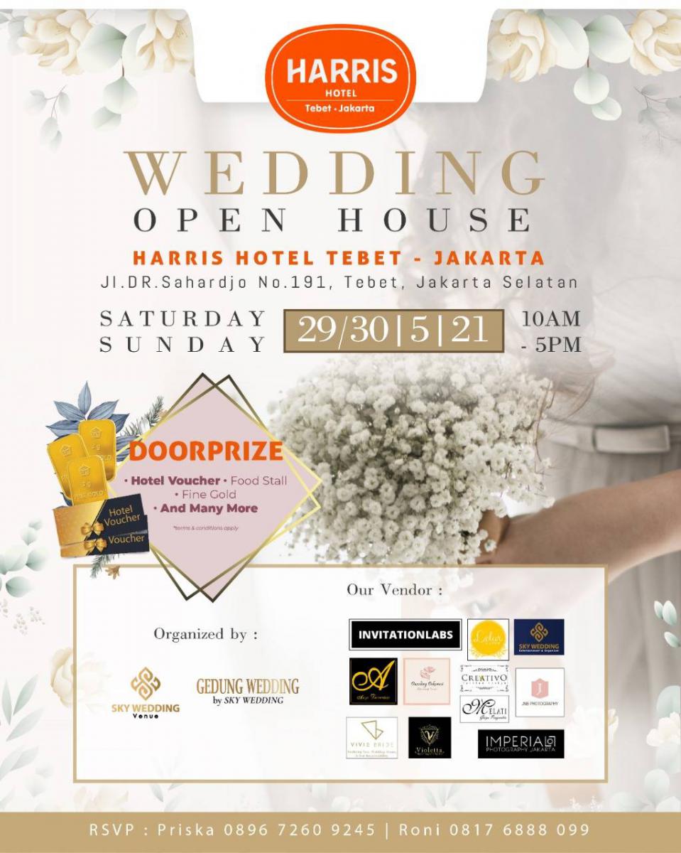 WEDDING OPEN HOUSE HARRIS HOTEL TEBET - JAKARTA